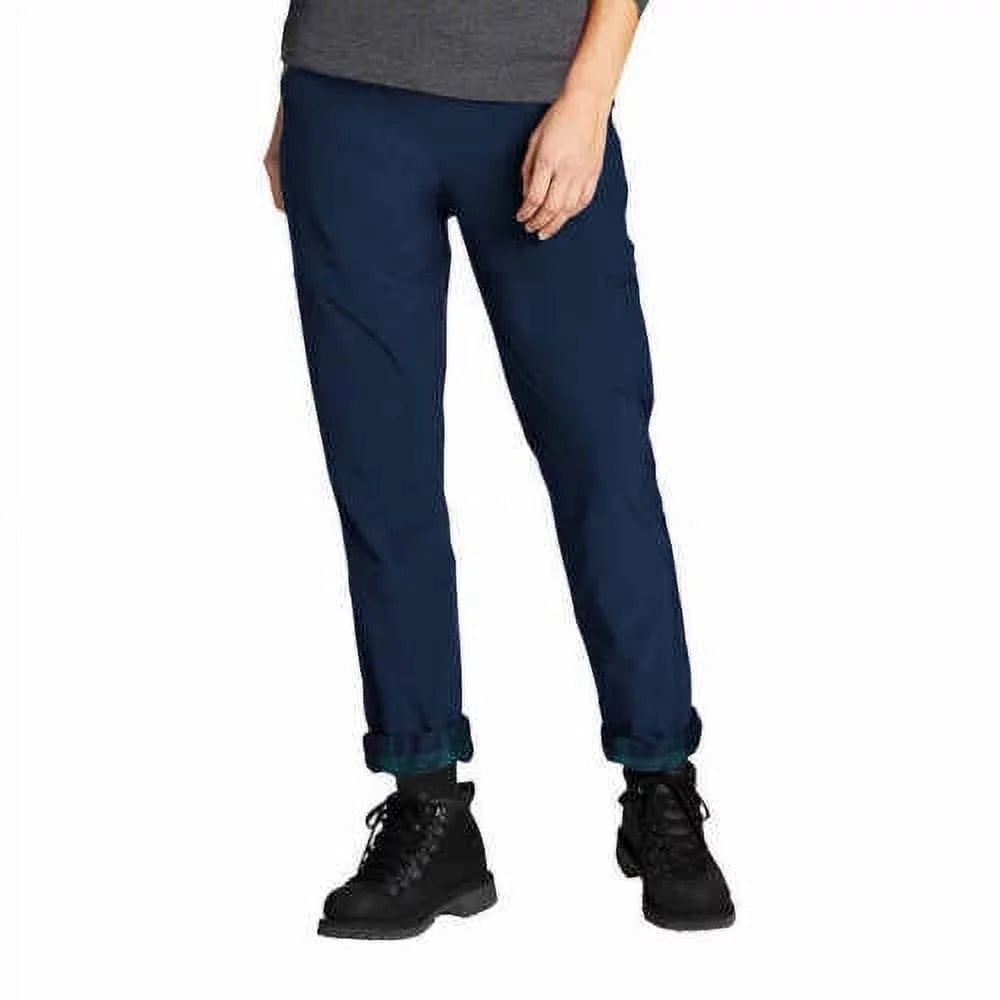 Eddie Bauer Ladies' Lined Pant (Black, 6). NWT