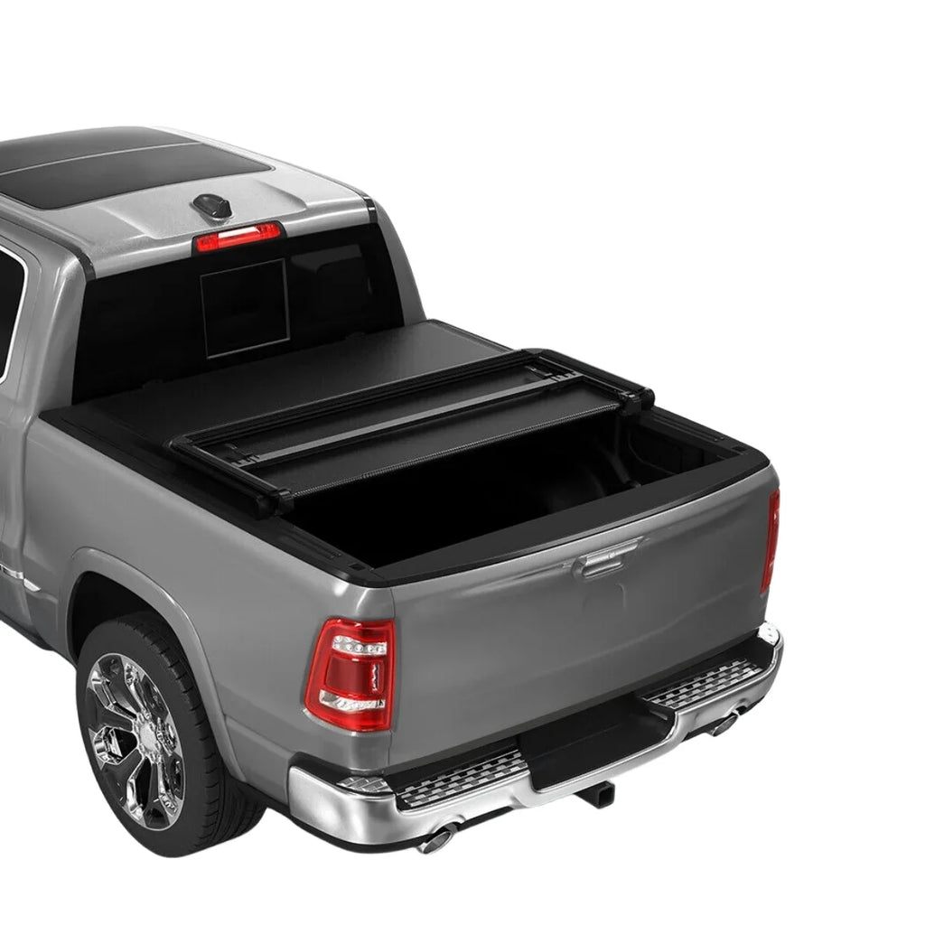 Ledkingdomus 6.4ft Bed Tonneau Cover Soft Tri-Fold for 2002-2023 Dodge Ram 1500 2500 3500 Classic
