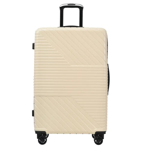 Zateety Hardshell Luggage Sets 3 Piece double spinner 8 wheels Suitcase with TSA Lock Lightweight 20''24''28''