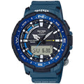 Casio PRTB70-2 Men's Pro Trek Blue Resin Strap Ana-Digi Watch