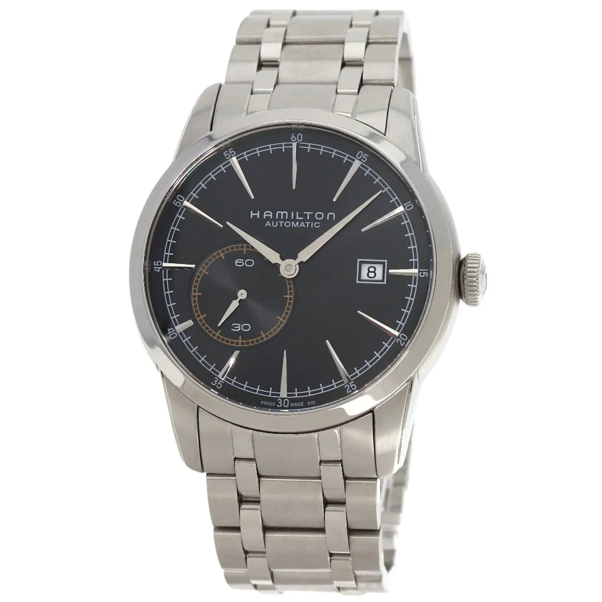 Pre-Owned Hamilton H405150 American Classic Railroad Watch Stainless Steel SS Men's HAMILTON (Good)