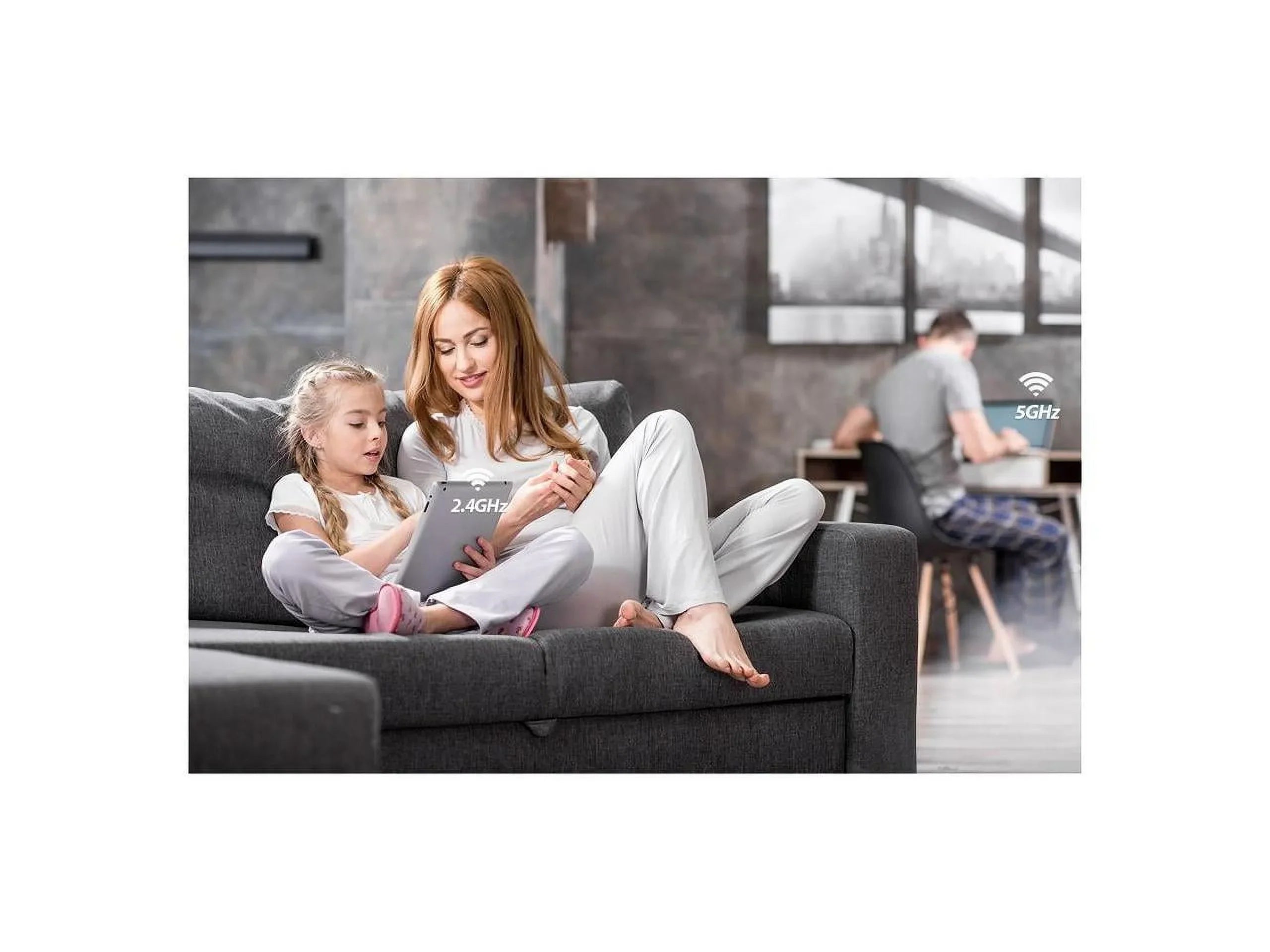 ASUS ZenWiFi AX1800 Dual-Band Mesh WiFi 6 System (XD4) - 3 Pack White, coverage up to 4,800 sq.ft & 25+ devices, 1800Mbps, AiMesh,  Lifetime Free Internet Security, Parental Control, Easy Setup