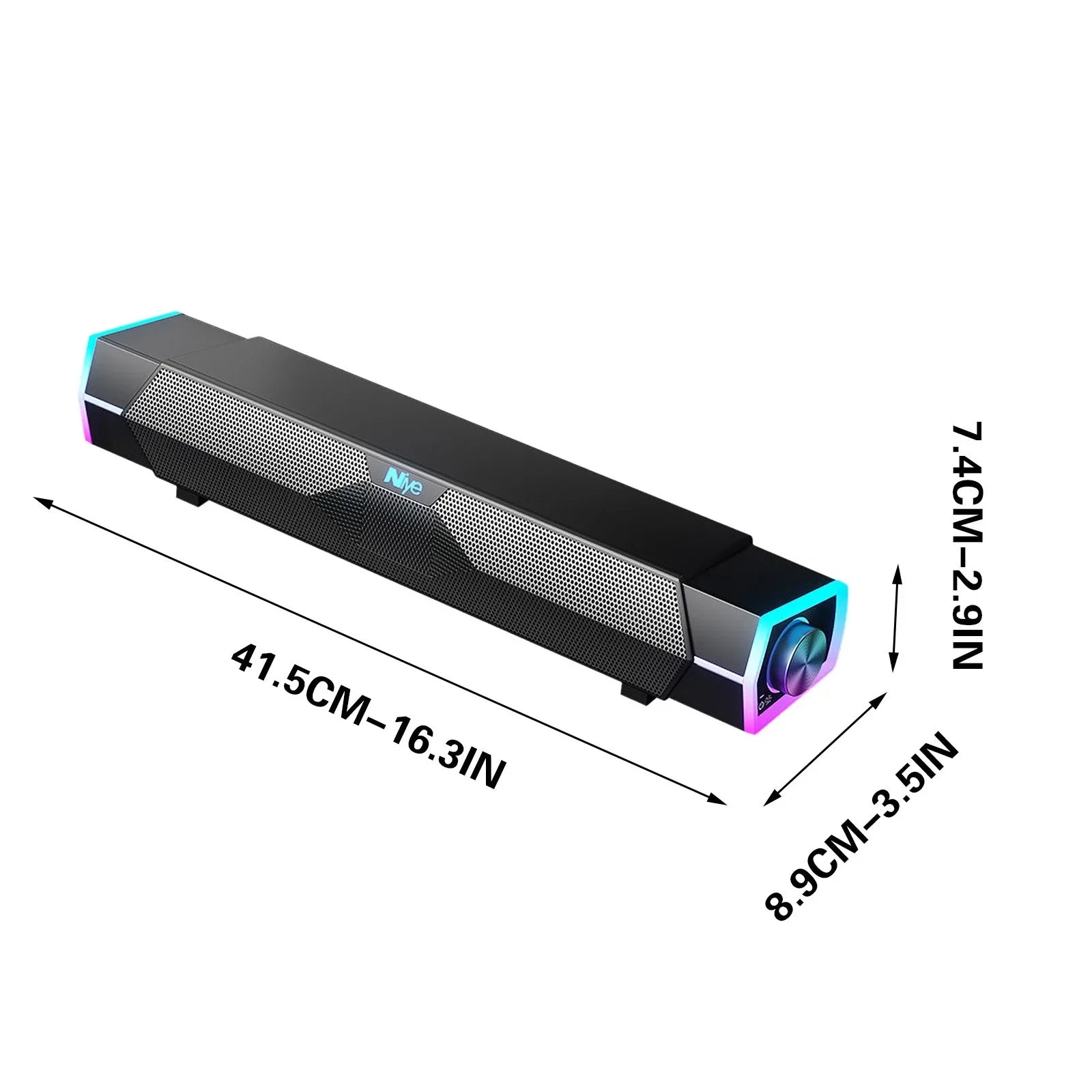 Kcavykas Bluetooth Speaker Bluetooth Speaker Soundbar Computer Speaker Dual Speaker Speaker Subwoofer Cinema Level Surround Sound Clearance Items