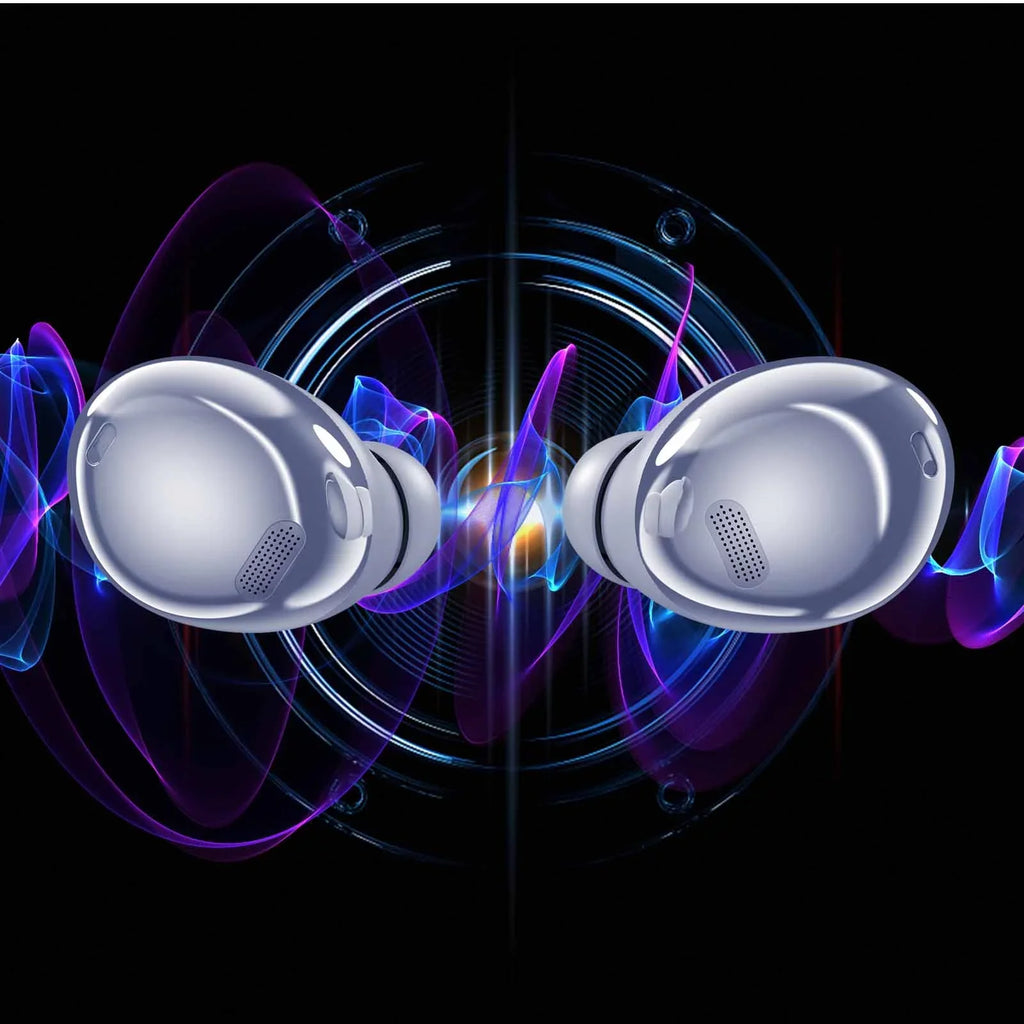 UrbanX Street Buds Pro Bluetooth Earbuds for Sony Xperia 10 II True Wireless, Noise IsoLatitudeion, Charging Case, Quality Sound, Water Resistant (US Version) - Amethyst Purple