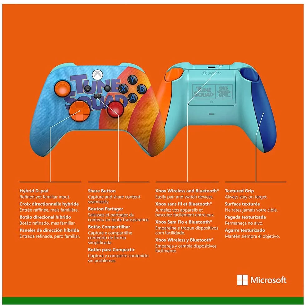 Xbox Series S X Space Jam Tune Squad Wireless Ctrl (EU Import) [Microsoft]