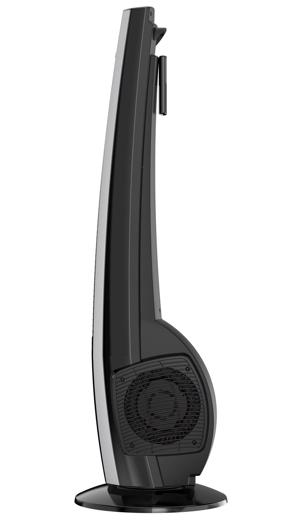 Lasko 38" 4-Speed Hybrid Tower Fan with Timer, Remote Control, Black/Silver, T38415, New