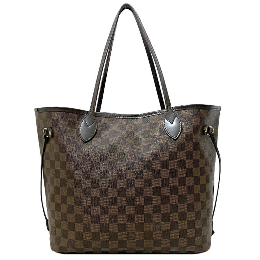 Pre-Owned Louis Vuitton Tote Bag Neverfull MM Brown Damier Ebene N51105 SP4039 LOUIS VUITTON Ladies (Fair)