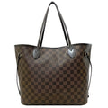 Pre-Owned Louis Vuitton Tote Bag Neverfull MM Brown Damier Ebene N51105 SP4039 LOUIS VUITTON Ladies (Fair)
