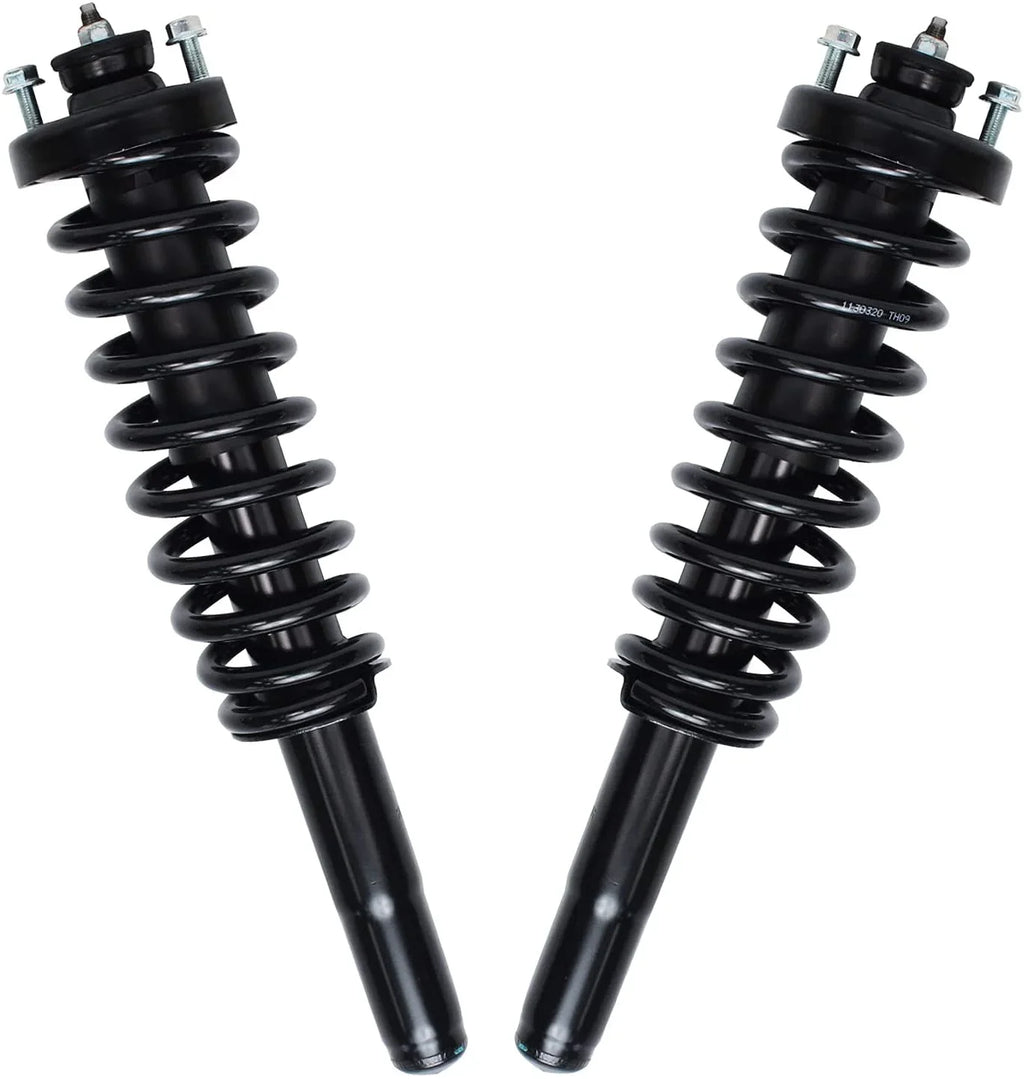 Detroit Axle - Front Struts for 1997-2001 Honda CR-V Complete 2 Struts w/Coil Spring 1998 1999 2000 Replacement Quick Install Ready Struts Assembly