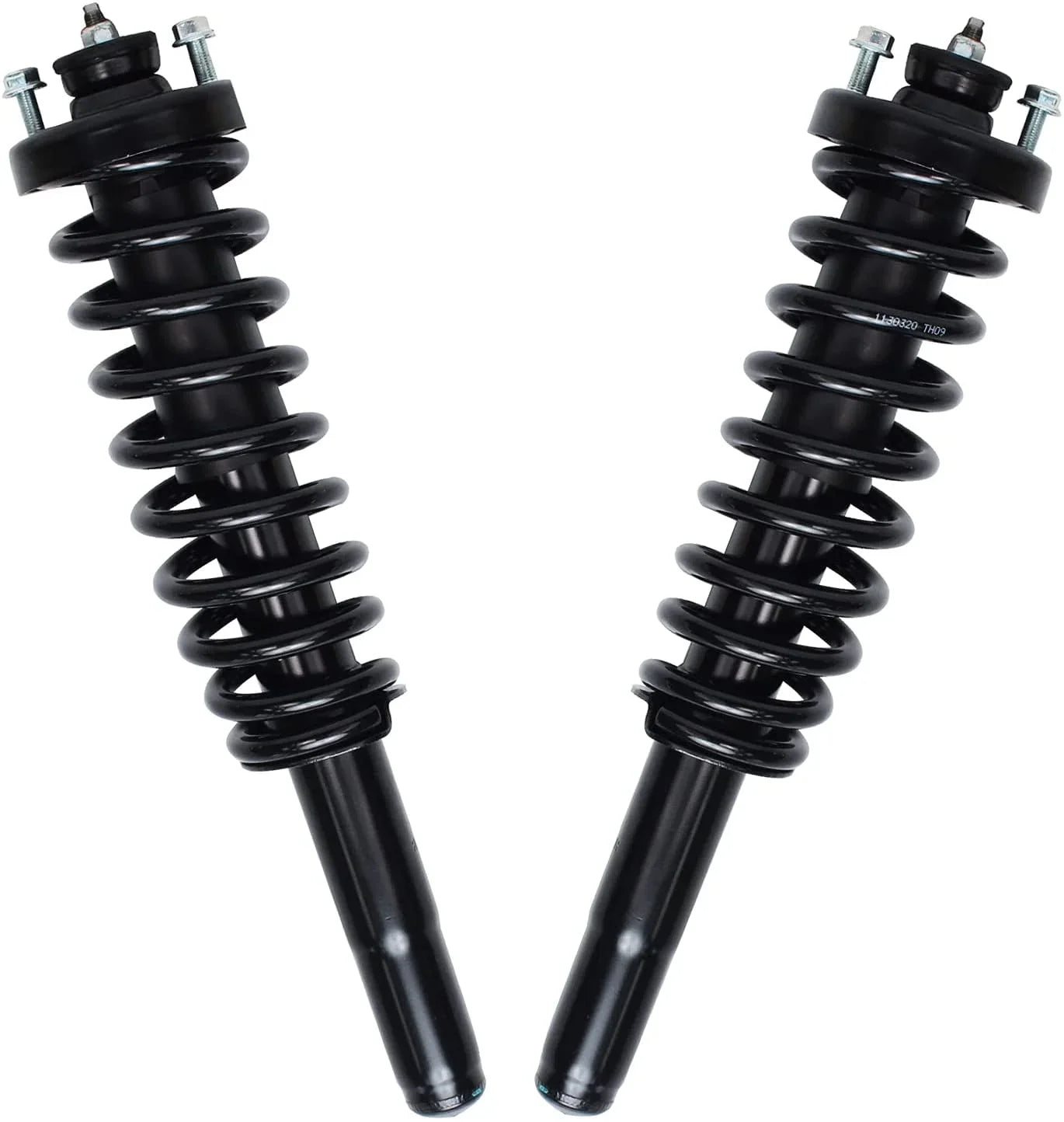 Detroit Axle - Front Struts for 1997-2001 Honda CR-V Complete 2 Struts w/Coil Spring 1998 1999 2000 Replacement Quick Install Ready Struts Assembly