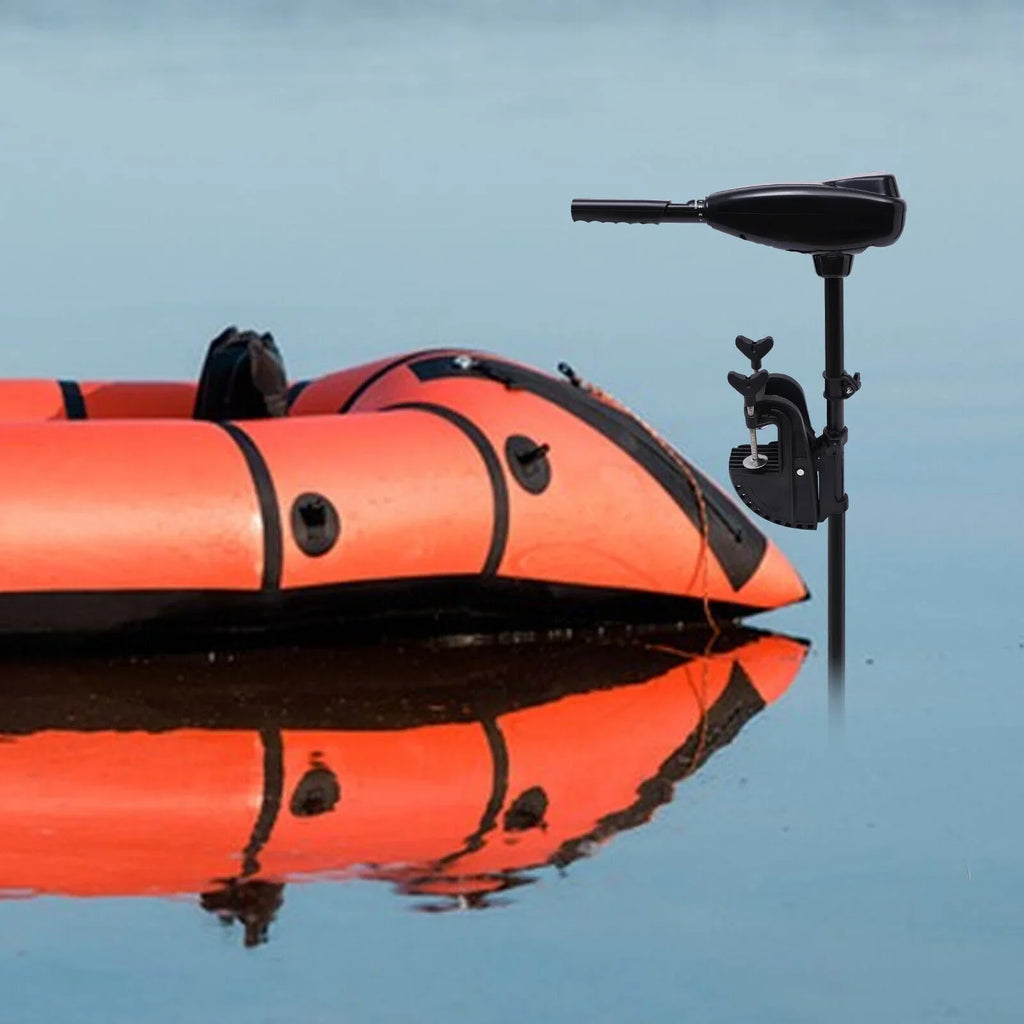 80Lbs 12V 1.2HpThrust Electric Trolling Motor Fishing Boat Outboard Motor Engine