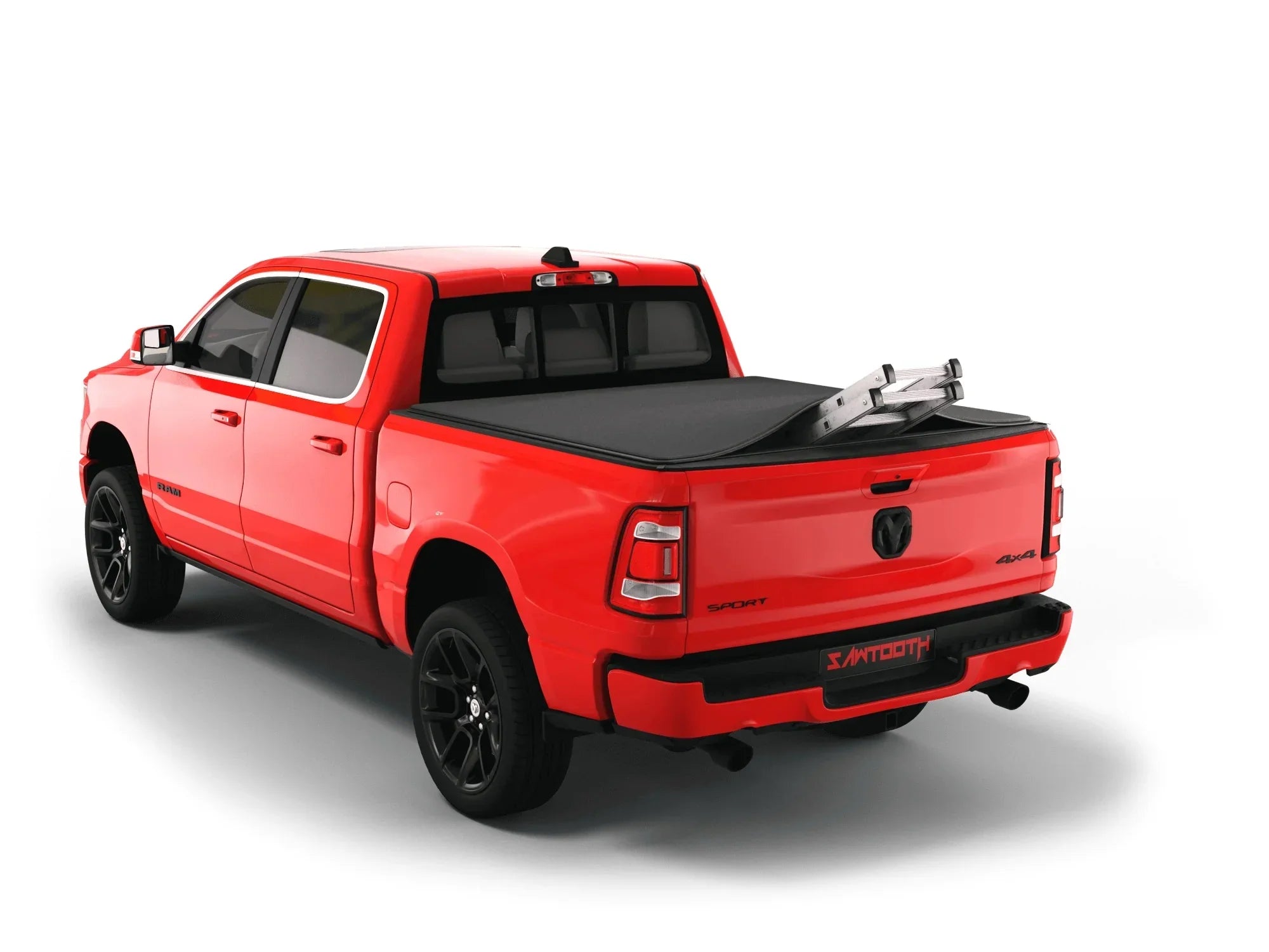 Sawtooth Expandable Tonneau Cover | Compatible with 2019-Present Ram 1500, 2500, 3500 | 5'-7" Bed