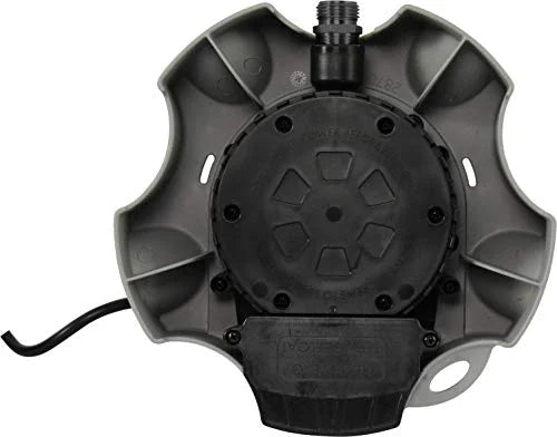 Wayne WPCP250 57735-WYN1 1/4 HP Automatic Pool Cover Pump with Magnetic Float S and 25 FT Pull-to-Shore Rope, Gray