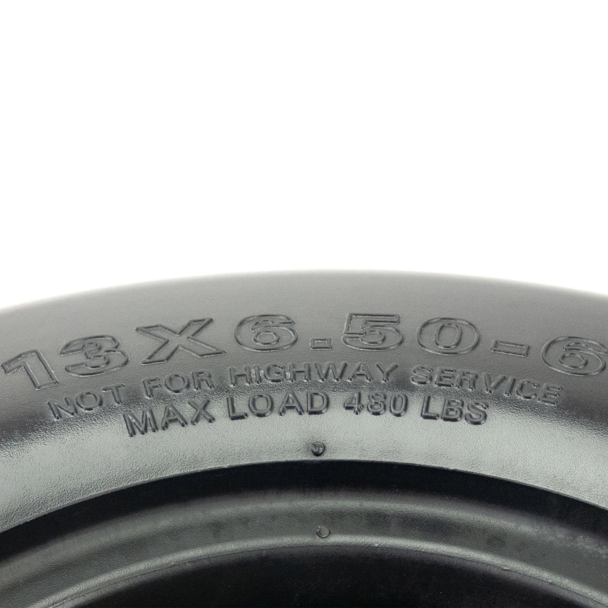 NoAir® (2) FLatitude Free Wheel Assemblies 13x6.50-6 Compatible With Grasshopper 200 300 400 483865