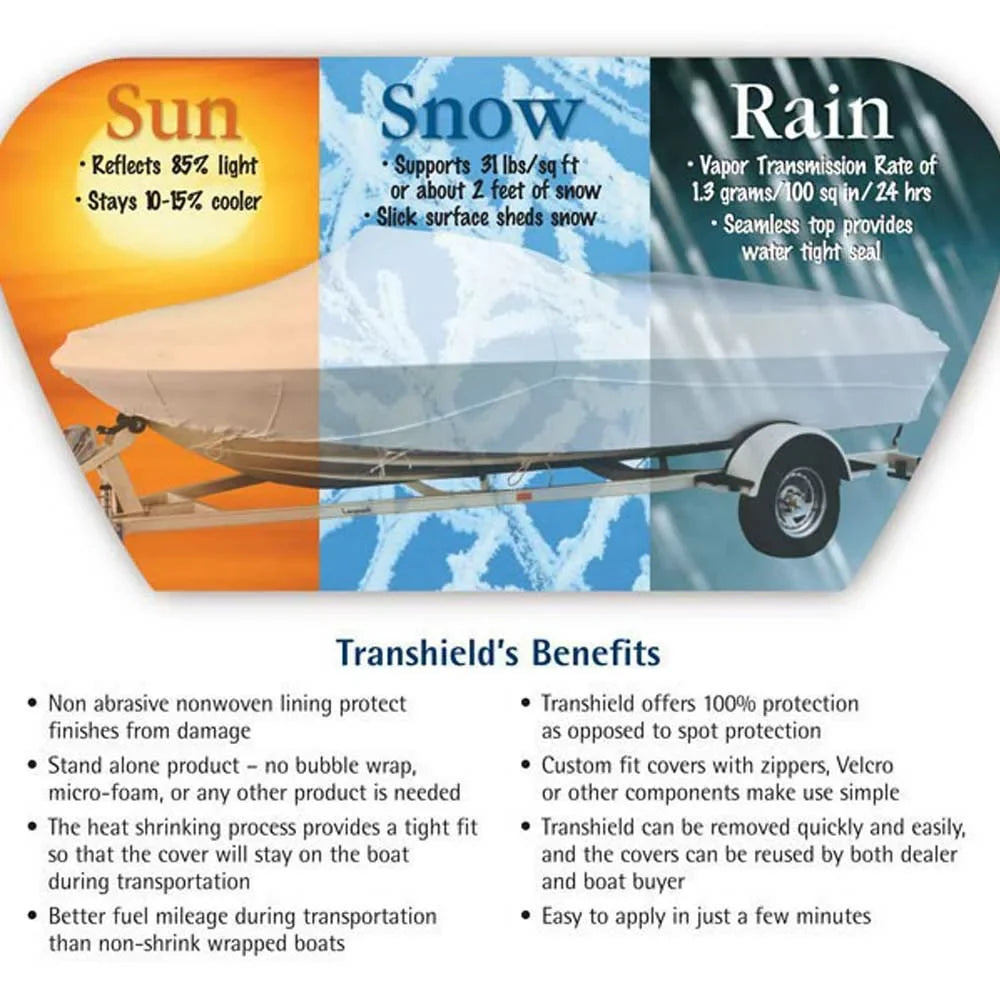 Cobalt Boat Shrinkable Transhield Cover 465377 | A28 / 273 F10563.0
