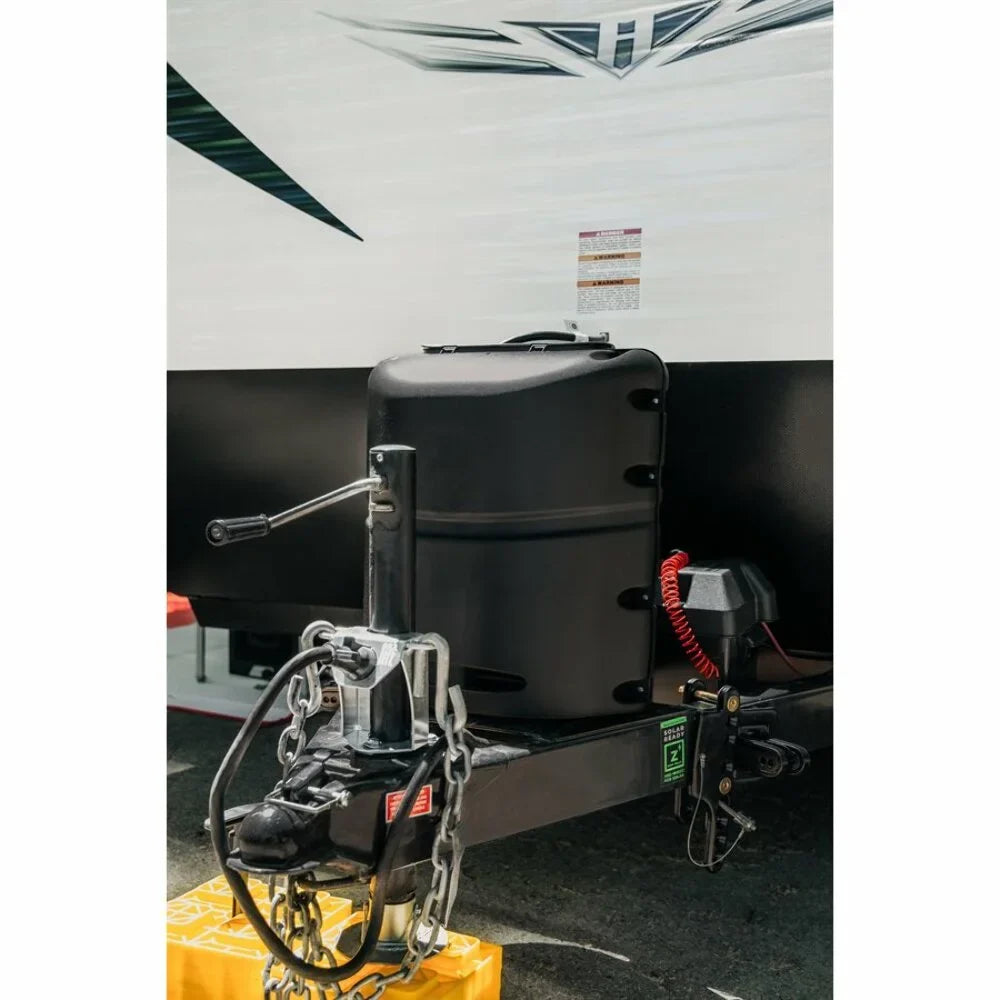 Camco 40565 LP Tank Cover - Fits 20 lb. Single Tank, Black