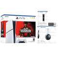 Sony PlayStation 5 Slim Disc Call of Duty Modern Warfare 3 Bundle with Black Pulse 3D Wireless Gaming Headset, Charging Station and USB MicroSD Card Reader