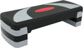 Height Adjustable Workout Aerobic Stepper Exercise Step PLatitudeform Riser 3 Levels for Fitness Strength Training
