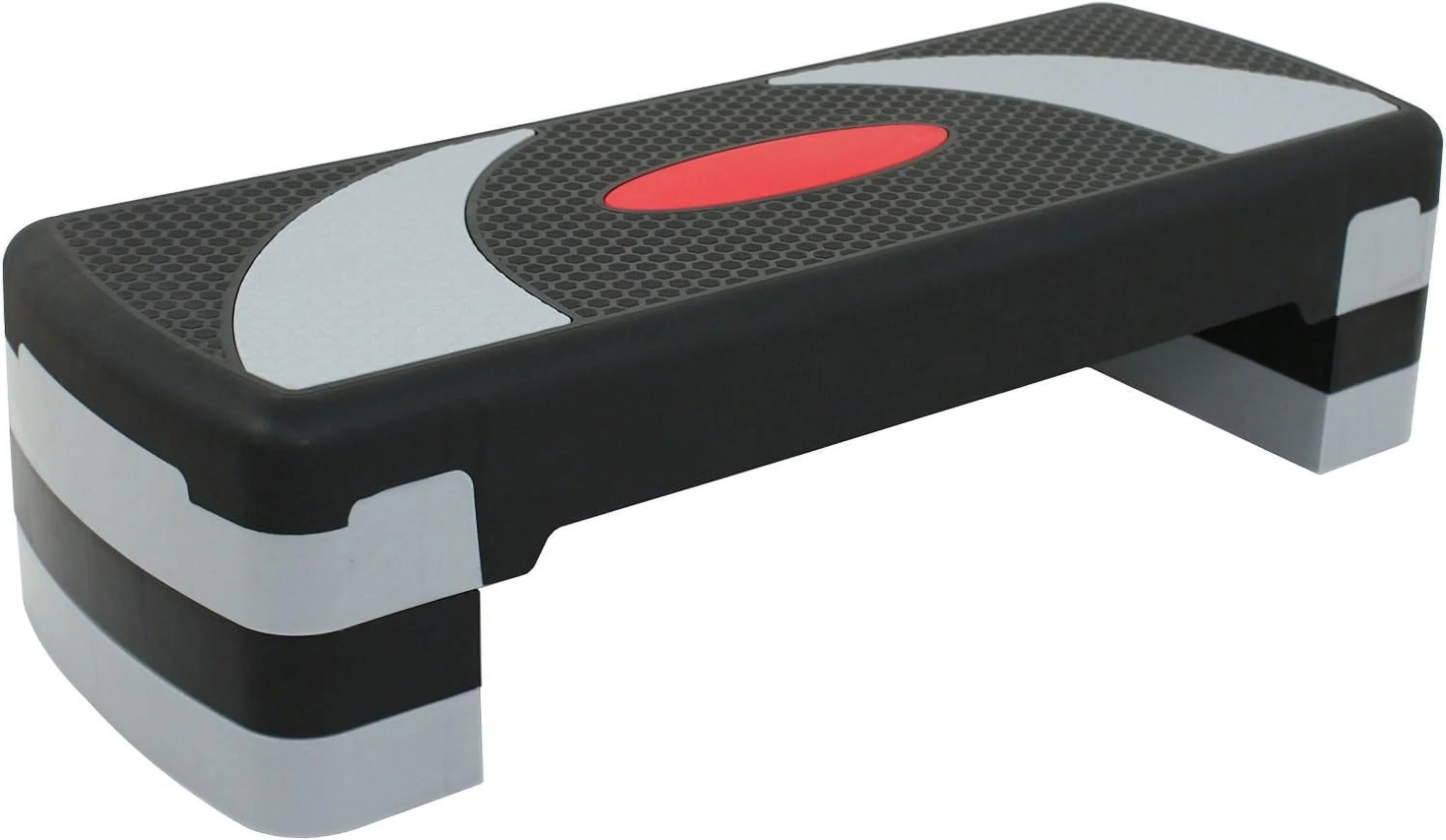 Height Adjustable Workout Aerobic Stepper Exercise Step PLatitudeform Riser 3 Levels for Fitness Strength Training