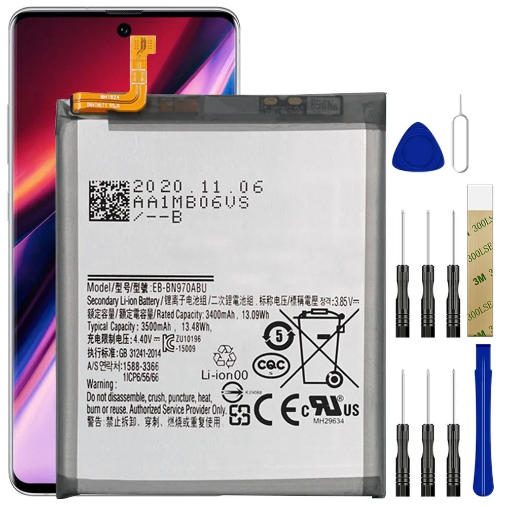 Replacement Battery EB-BN970ABU For Samsung Galaxy Note10 SM-N970F/DS Tool