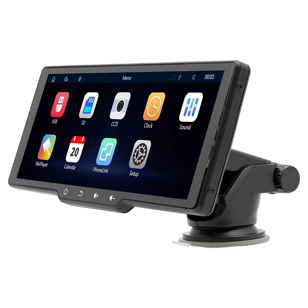 Andoer Portable Wireless CarPlay Car Video Recorder, Car Camera Auto Camcorder, Car Player with Multilanguage Support