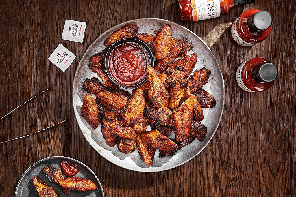 Jack Stack Barbecue Spicy Sauce - Kansas City BBQ Sauce - Spicy Smoked KC BBQ Sauce