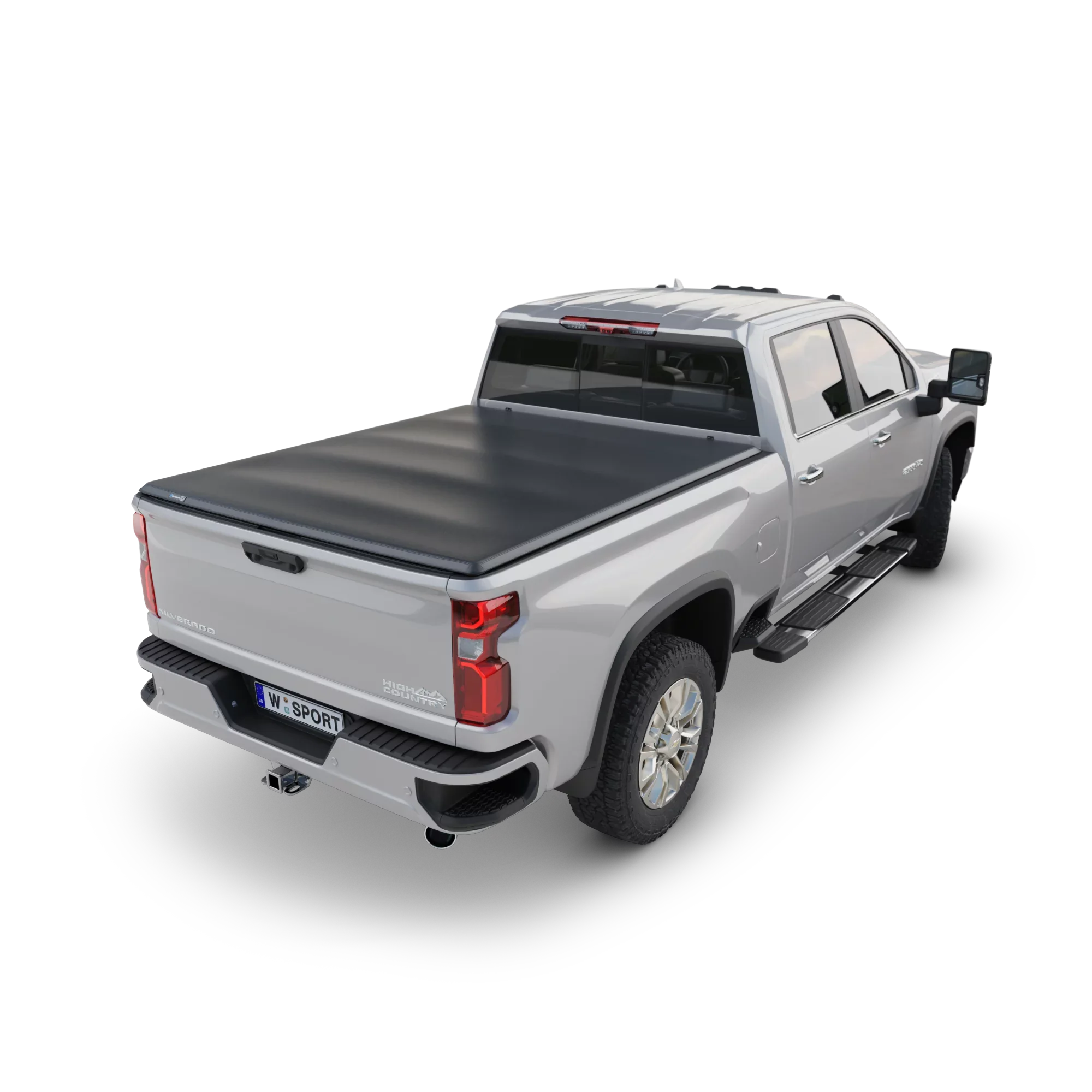 Worksport SC3 Soft Folding Truck Bed Tonneau Cover | 20-1255 | Fits 2019 - 2022 Chevrolet/GMC Silverado/Sierra 5'8” Short Box Bed