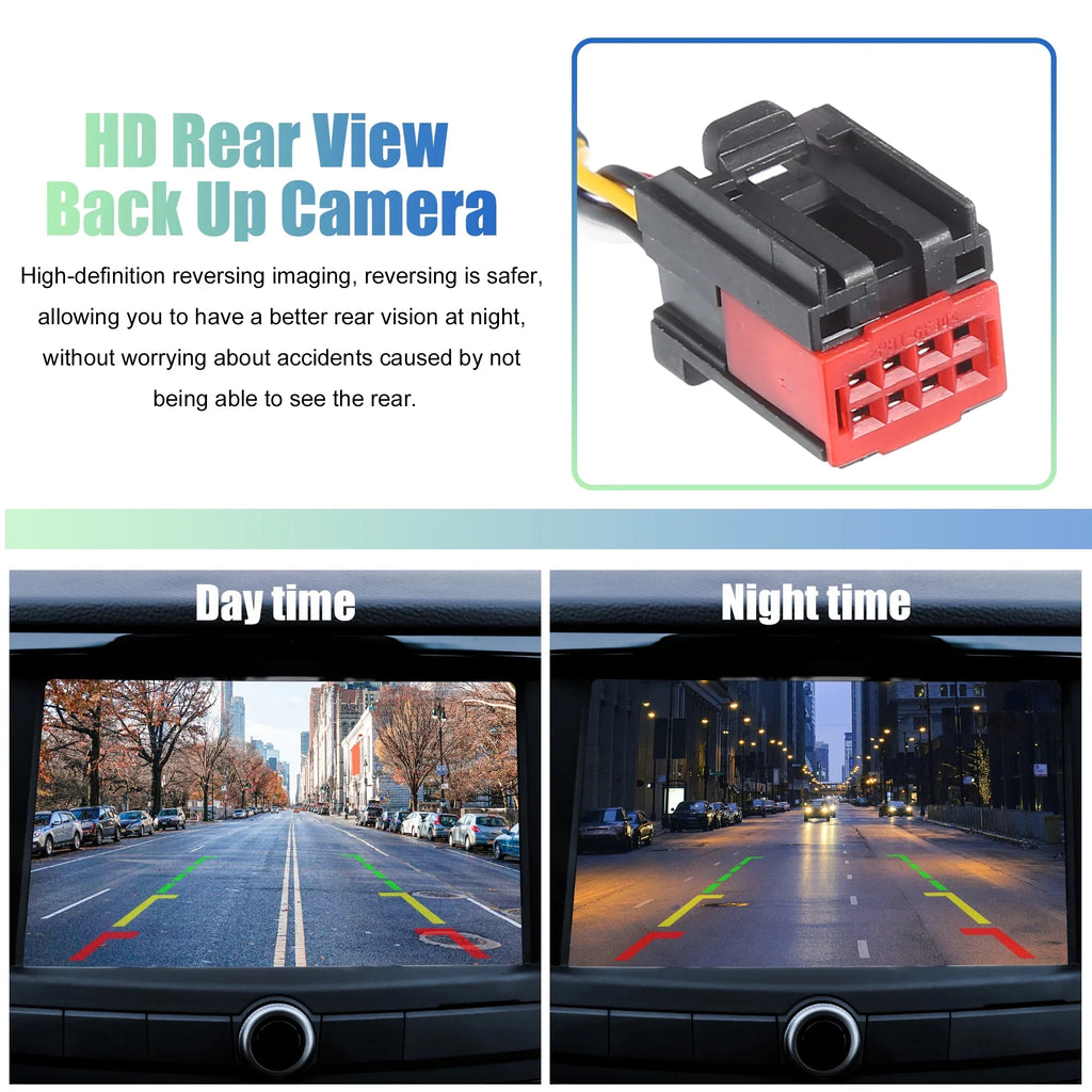 Unique Bargains Car Rear View Camera Car Rear View Backup Camera No.68288201AA for Ram ProMaster 1500 2500 3500 Black