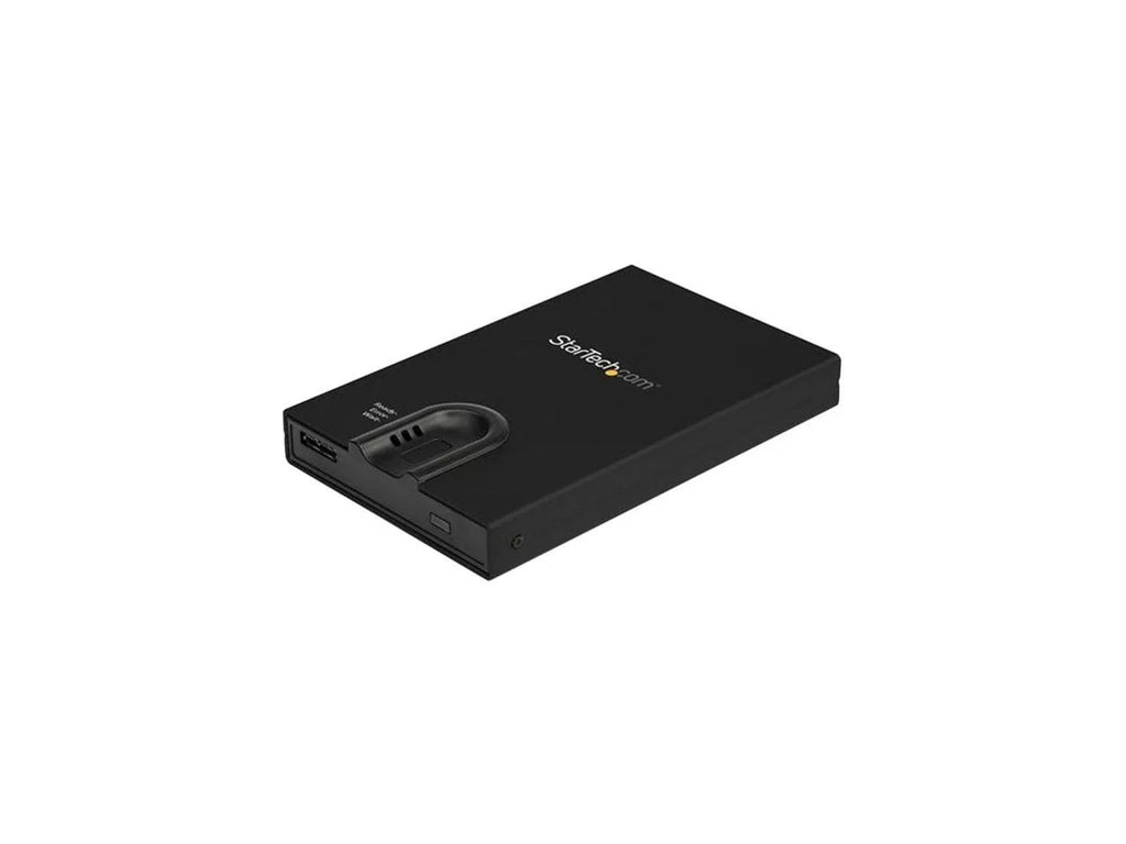 Startech.com Usb 3.0 To 2.5-inch Sata External Hard Drive Enclosure With Secure Biometric Fingerprint/password Access For 256-bit Aes Encrypted Usb 3.1 Gen 1 5gbps Ssd/hdd Data Transfer - Portable