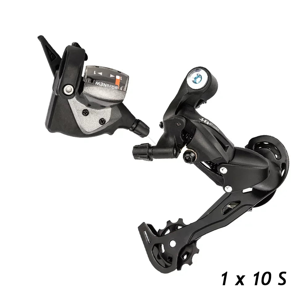 ZTTO Bicycle transmission kit,Flywheel 10 Speed 11-50T Cassette Flywheel Derailleurs er Bike 1x10 Speed Cassette Flywheel 10 Bike Crankset 11-50T 10 Speed Chain Derailleurs Shifter Mountain Bike kit