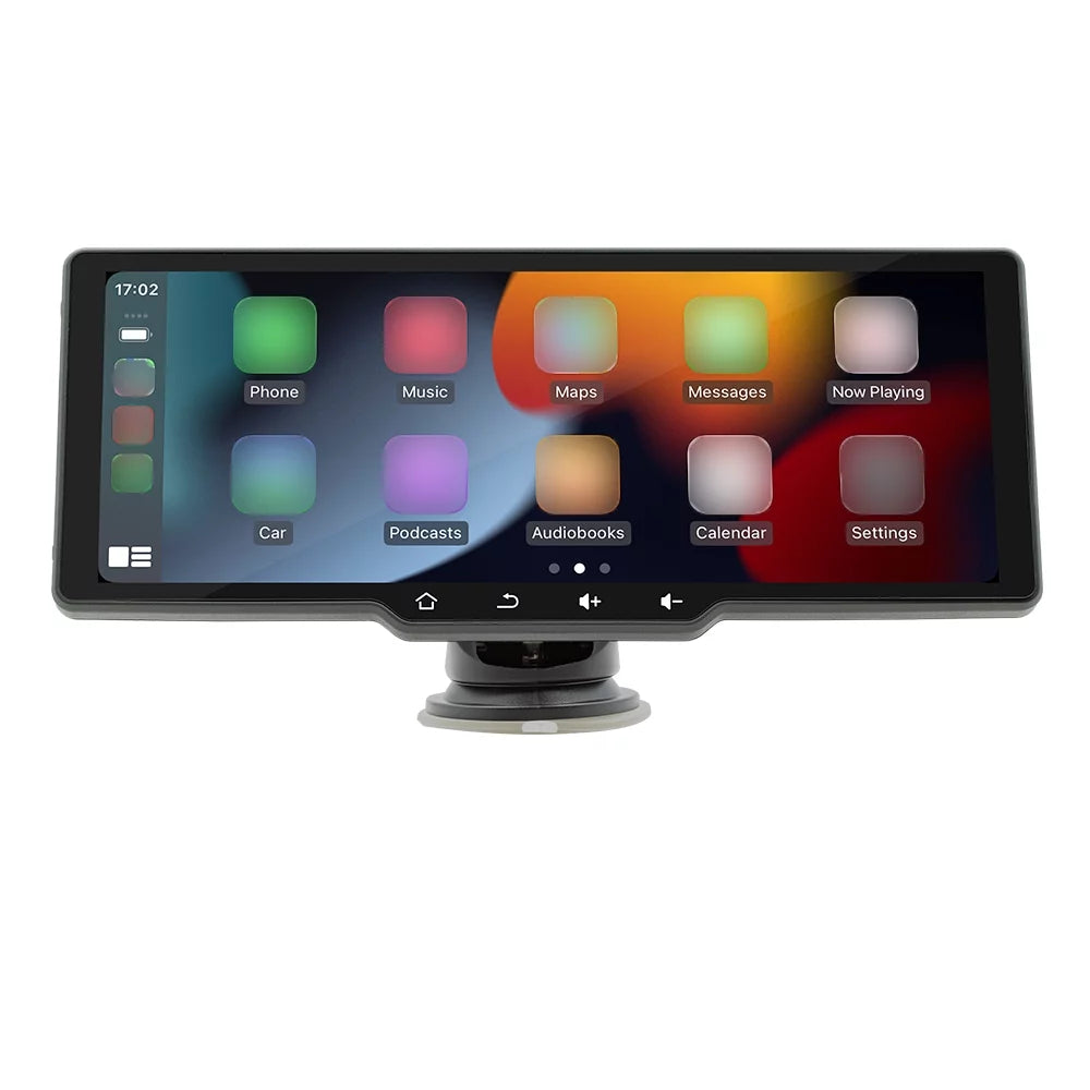 Andoer Portable Wireless CarPlay Car Video Recorder, Car Camera Auto Camcorder, Car Player with Multilanguage Support
