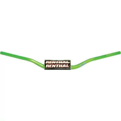 Renthal 1 1/8" FatBar Ricky Carmichael Bend Green for KTM 200 XC-W 2006-2016