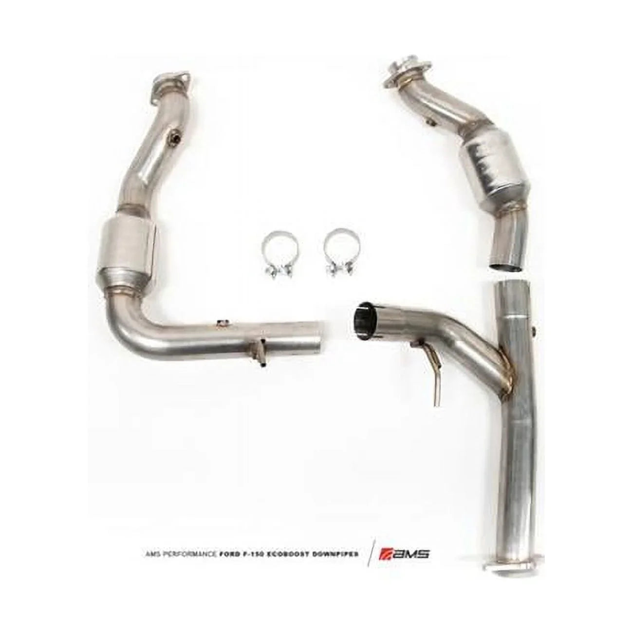 AMS  Federal EPA Compliant Catted Downpipe for 2015 Plus Ford F-150 3.5L Ecoboost