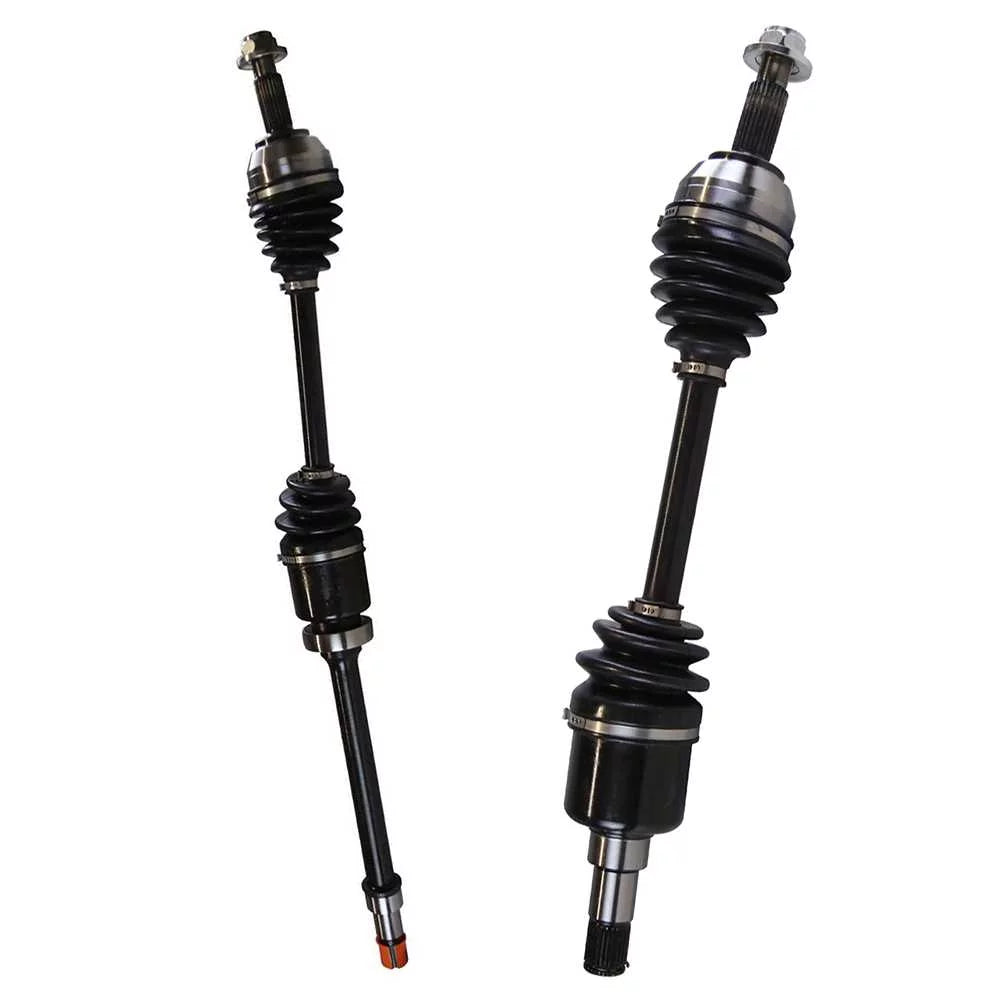 AutoShack Front New CV Axle Drive Shaft Assembly Neoprene Boots Set of 2 Driver and Passenger Side Replacement for 2000 2001 2002 2003 2004 2005 2006 2007 2008 2009 2010 2011 Ford Focus 2.0L 2.3L FWD