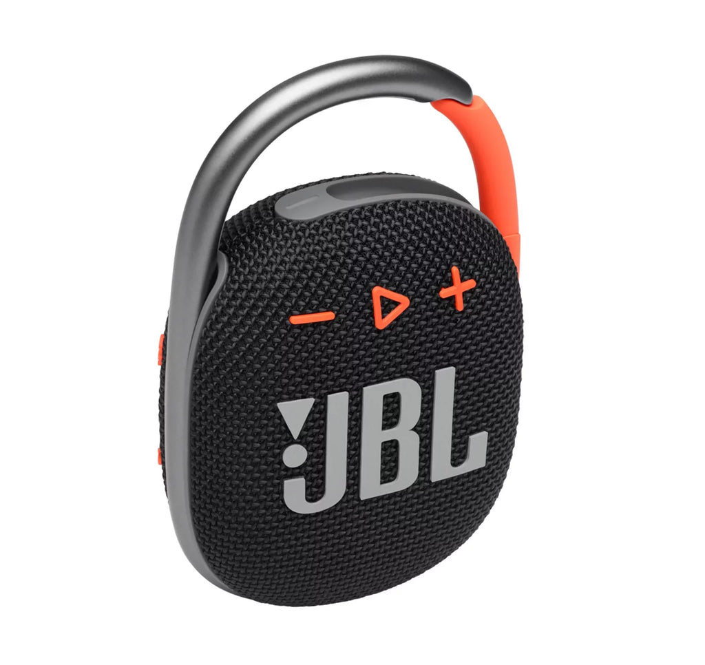 JBL Clip 4 Black Orange Portable Bluetooth Speaker (Open Box) Damage Box