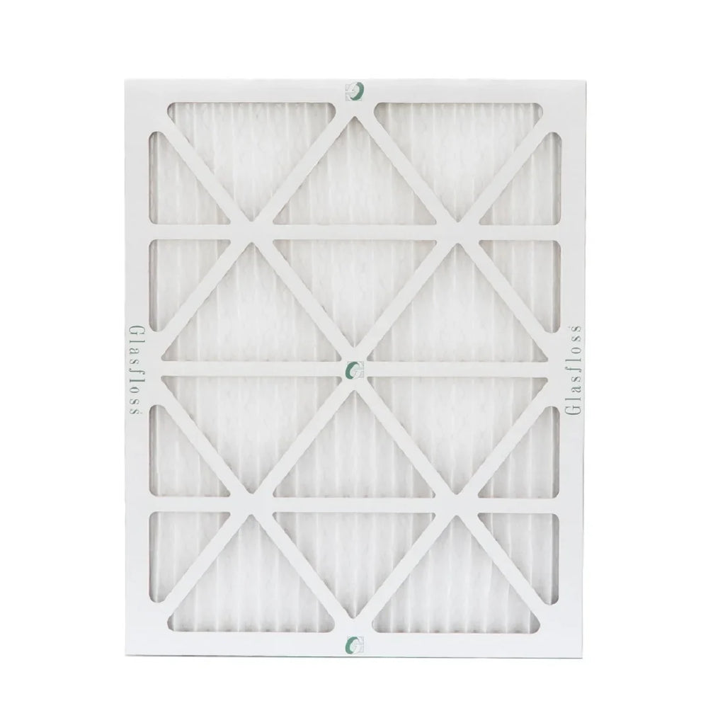 20x24x1 MERV 10 Pleated HVAC Air Filters by Glasfloss. ( Quantity 5 ) Exact Size: 19-3/8 x 23-3/8 x 7/8