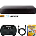 Sony BDP-S1700 Streaming Blu-ray Disc Player w/ Accessories Bundle Includes, 2.4GHz Wireless Backlit Keyboard with Touchpad, 6ft HDMI Cable and Laser Lens Cleaner for DVD/CD Players