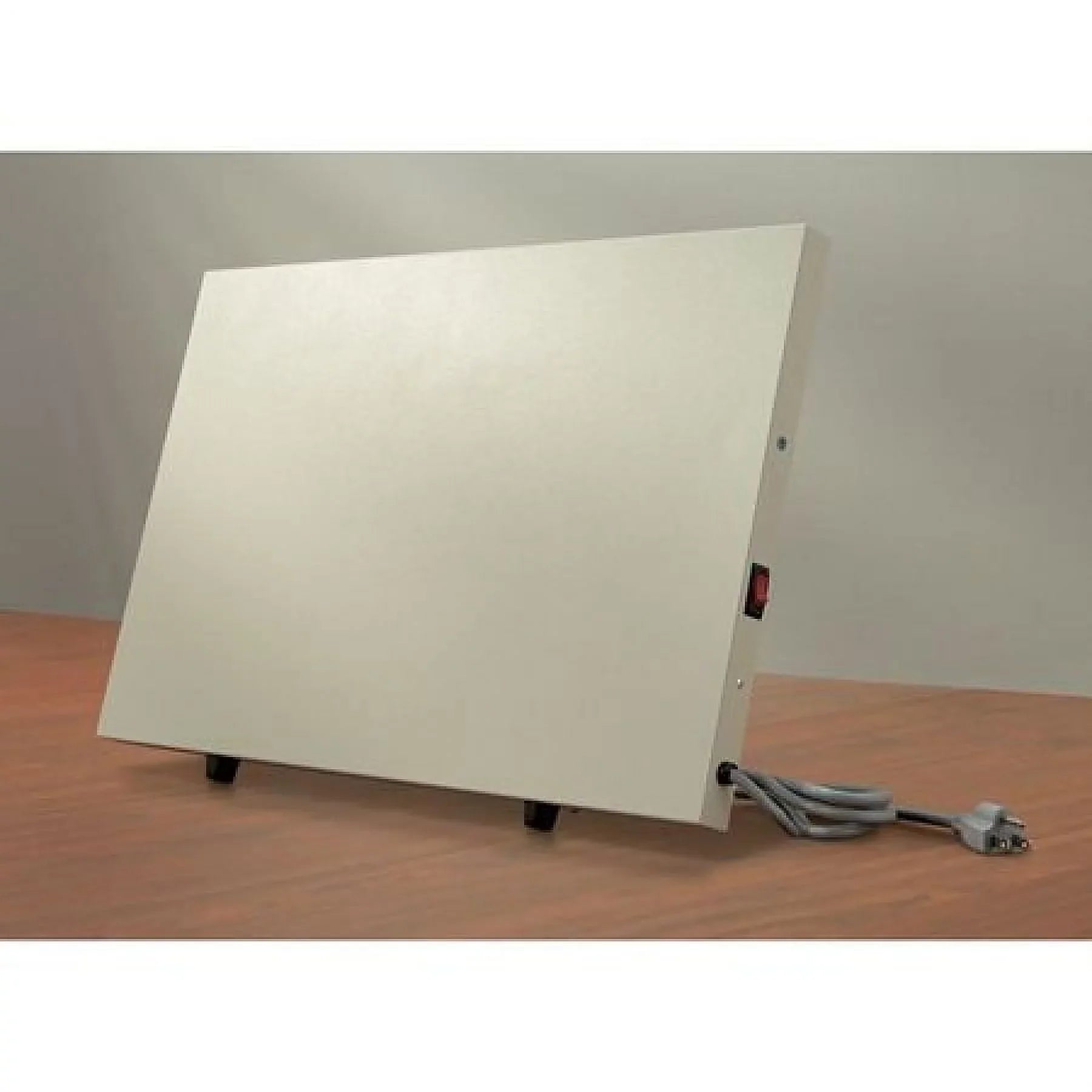 Marley White 202SLC Radiant Plug-In Under Desk Heater w/ Built-in Thermal Limit 120V 22"x15"x1"