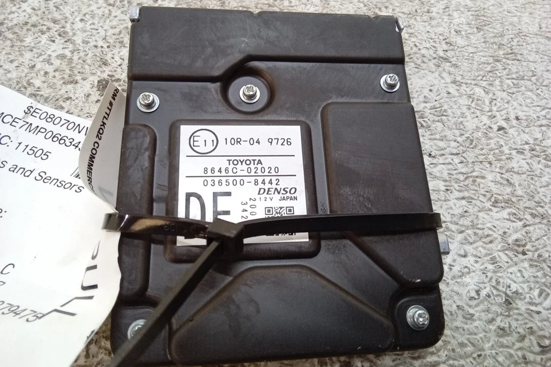 Pre-Owned 2021 Toyota Corolla Front Windshield Lane Departure Camera 8646C02020 OEM (Good)