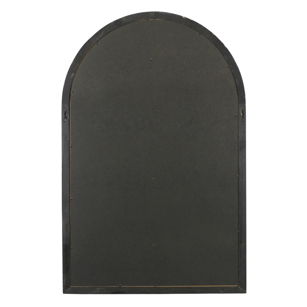 Aspire  Athena Farmhouse Arch Wall Mirror, Brown