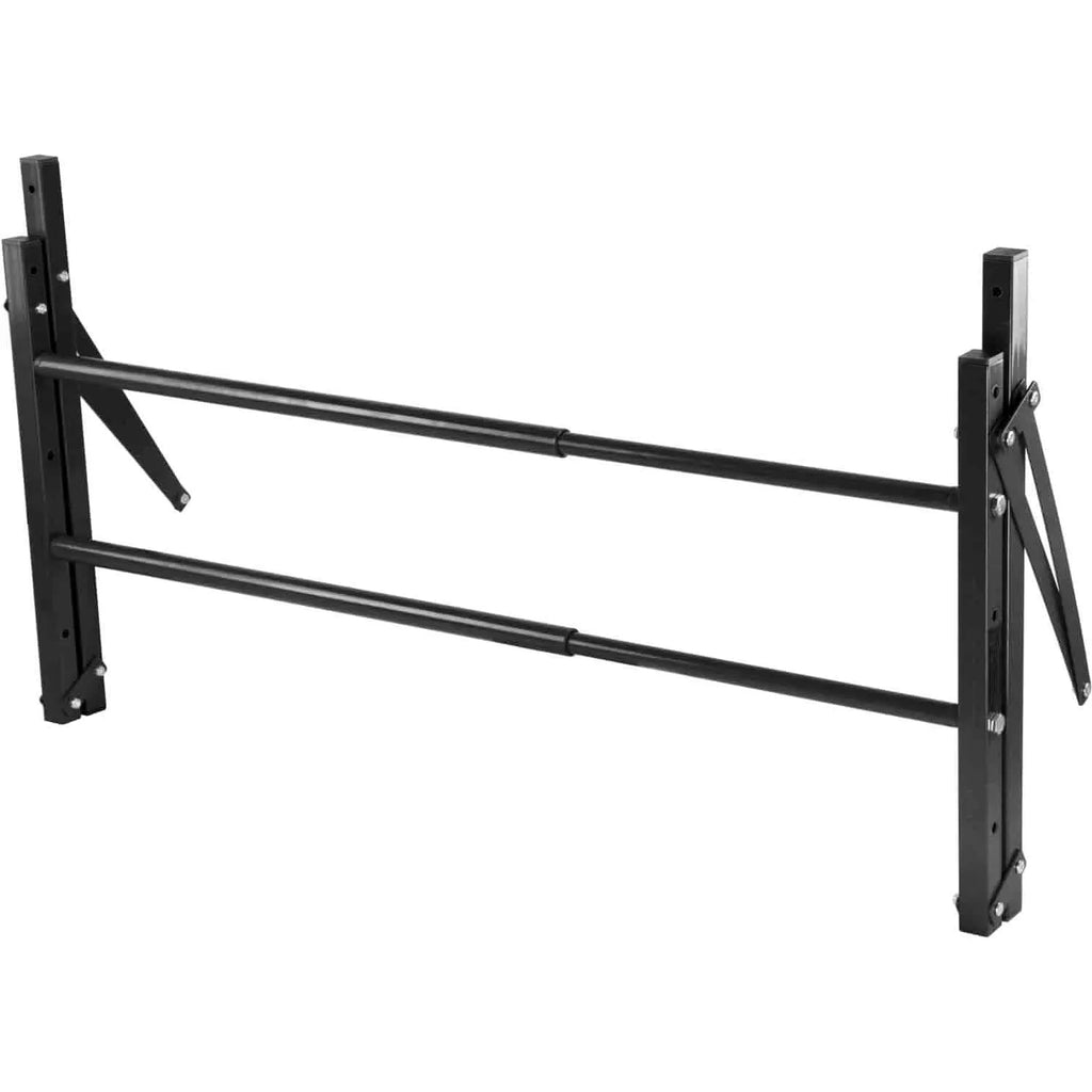 JEGS 80387 Folding Tire Rack Mounting Track Adjustable from 32 to 48 L x 28 H x