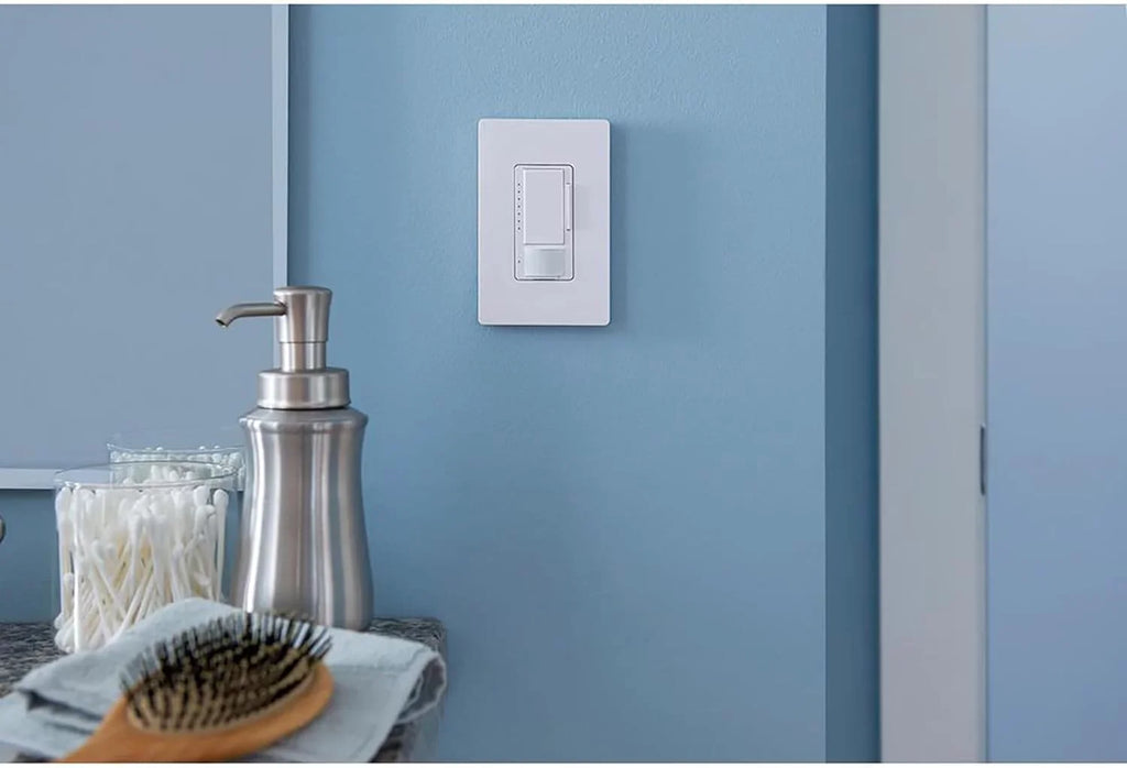 lutron maestro sensor switch (2-pack), 2a, no neutral required, single-pole, ms-ops2-wh, white