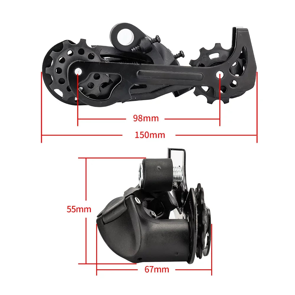 ZTTO Bicycle transmission kit,Flywheel 10 Speed 11-50T Cassette Flywheel Derailleurs er Bike 1x10 Speed Cassette Flywheel 10 Bike Crankset 11-50T 10 Speed Chain Derailleurs Shifter Mountain Bike kit