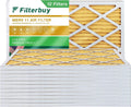Filterbuy 15x28x1 MERV 11 Pleated HVAC AC Furnace Air Filters (12-Pack)