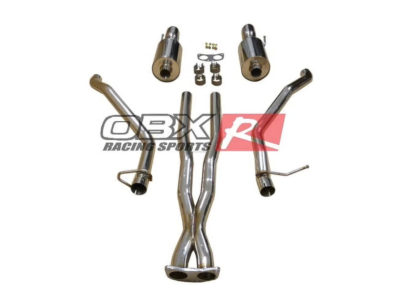 Stainless Catback Exhaust For 05 to 06 Pontiac GTO 6.0L By OBX-RS