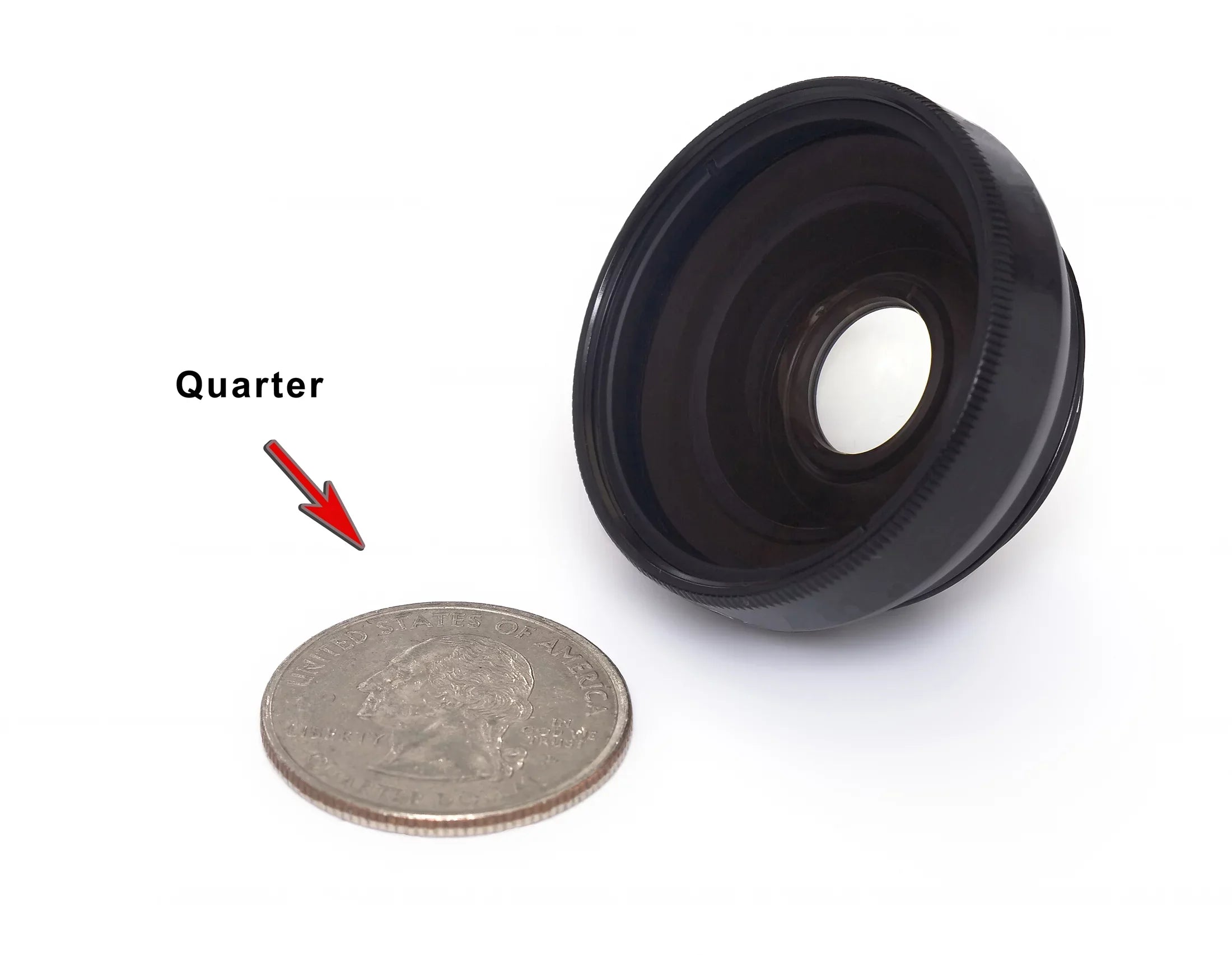 JVC PICSIO GC-FM2AUS 0.45x Wide Angle Lens (HD) Chrome Finish W/ Macro (Modification Style) Magnetic Type.