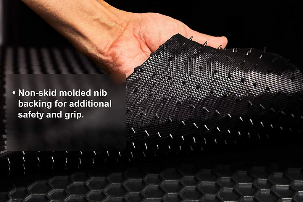 TOUGHPRO Floor Mat Accessories 1st + 2nd + 3rd Row Compatible with Toyota 4Runner - All Weather - Heavy Duty - 2021