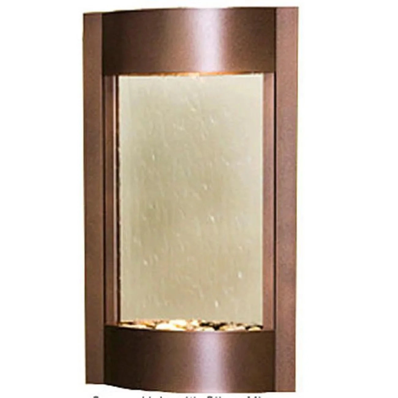 Adagio SWA5040 Serene Waters - Silver Mirror Wall Fountain