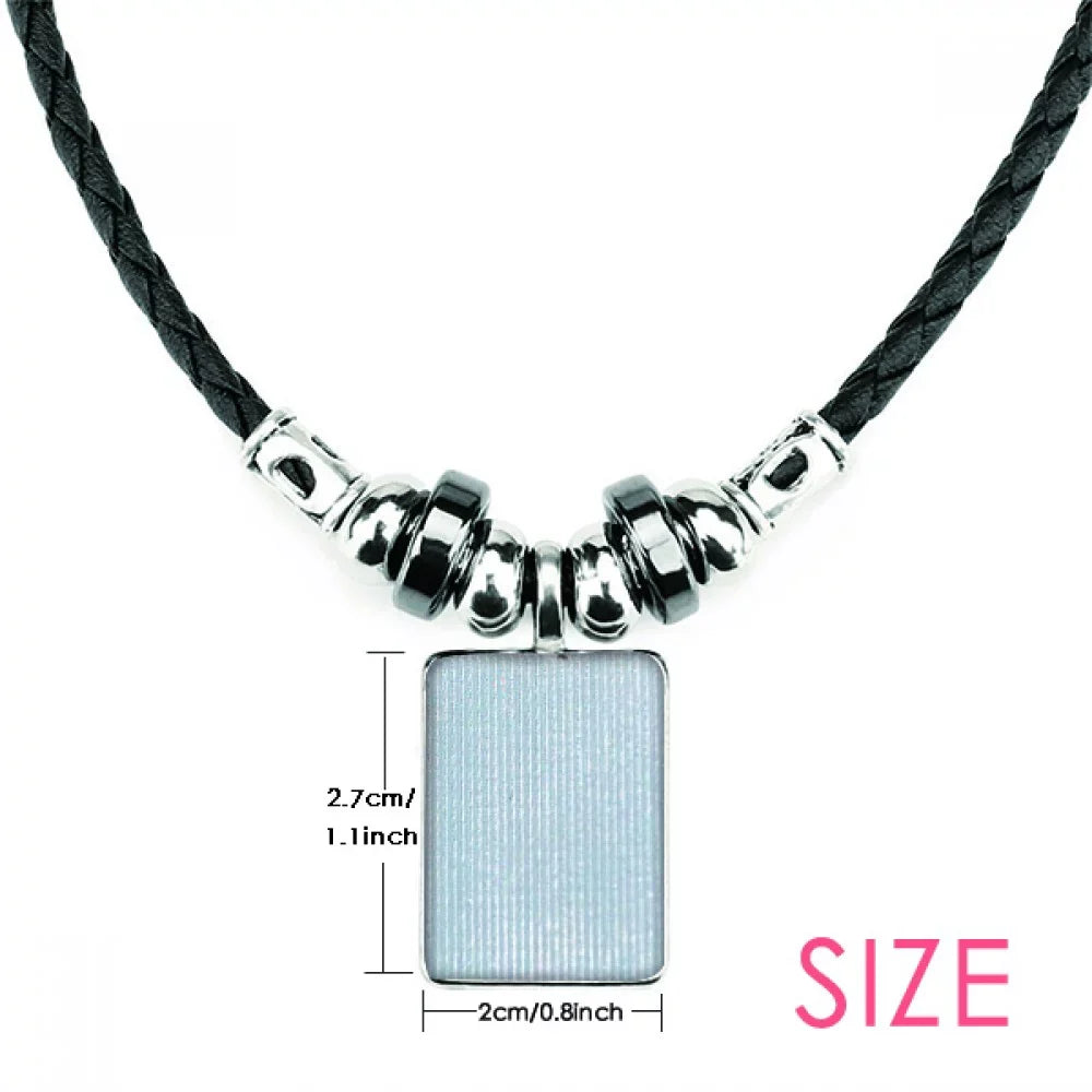 May June Geni ConstelLatitudeion Zodiac Necklace Jewelry Torque Leather Rope Pendant