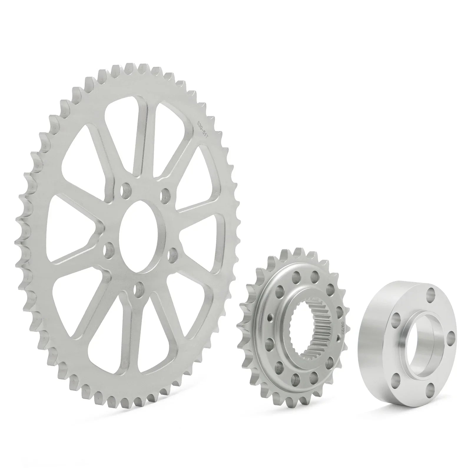 Drive Front Rear Sprocket Conversion Kit for Harley Dyna FXD FXDB FXDF FXDWG